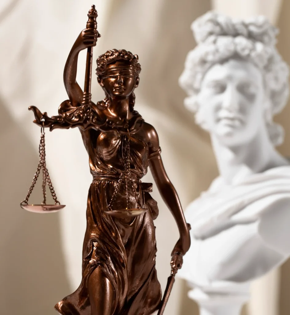 still life with scales justice